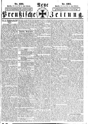 Neue preußische Zeitung vom 12.06.1857