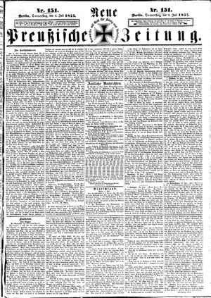 Neue preußische Zeitung vom 02.07.1857