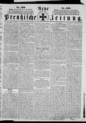 Neue preußische Zeitung vom 04.07.1857