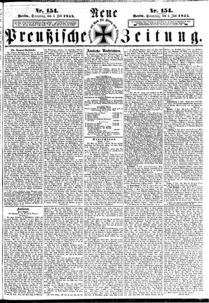 Neue preußische Zeitung vom 05.07.1857