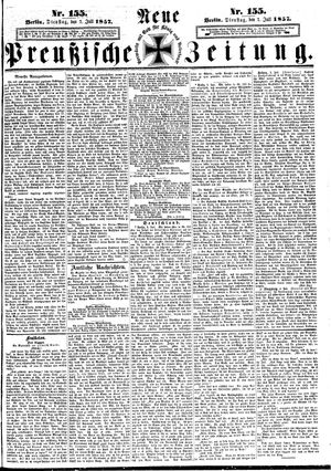 Neue preußische Zeitung on Jul 7, 1857