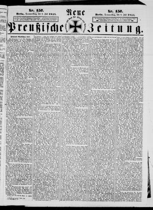 Neue preußische Zeitung vom 09.07.1857