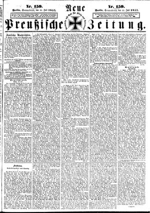Neue preußische Zeitung vom 11.07.1857
