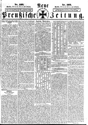 Neue preußische Zeitung on Jul 15, 1857