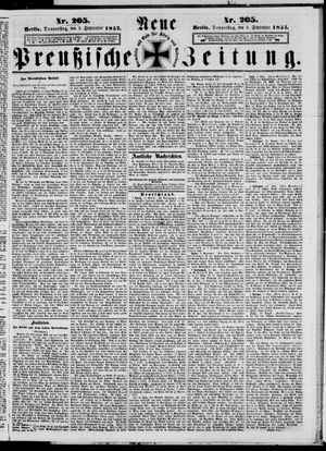 Neue preußische Zeitung vom 03.09.1857