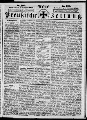 Neue preußische Zeitung vom 04.09.1857