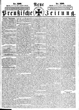 Neue preußische Zeitung vom 02.10.1857