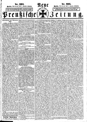 Neue preußische Zeitung vom 07.10.1857