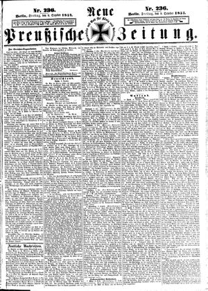 Neue preußische Zeitung vom 09.10.1857