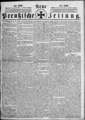 Neue preußische Zeitung vom 17.10.1857