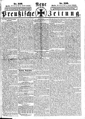 Neue preußische Zeitung vom 21.10.1857