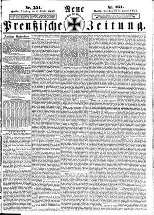 Neue preußische Zeitung vom 27.10.1857