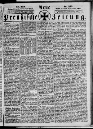 Neue preußische Zeitung vom 28.10.1857