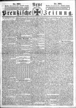 Neue preußische Zeitung vom 07.11.1857