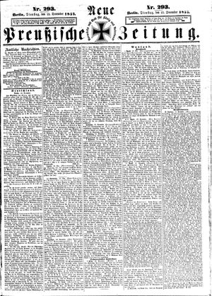 Neue preußische Zeitung vom 15.12.1857