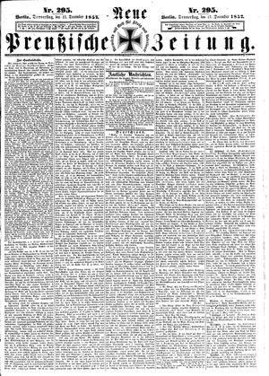 Neue preußische Zeitung vom 17.12.1857