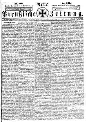Neue preußische Zeitung on Dec 19, 1857
