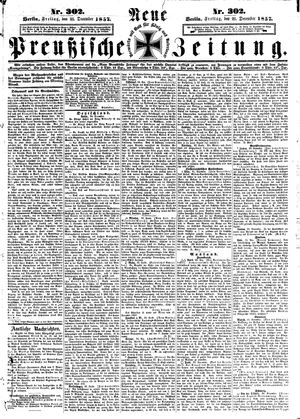 Neue preußische Zeitung vom 25.12.1857
