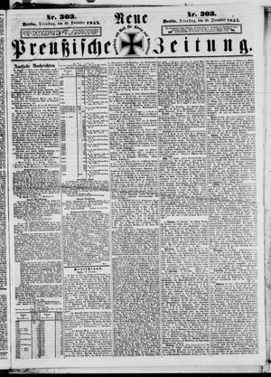 Neue preußische Zeitung vom 29.12.1857
