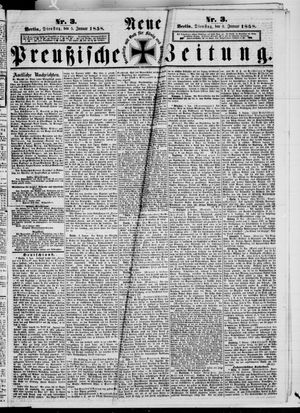 Neue preußische Zeitung vom 05.01.1858