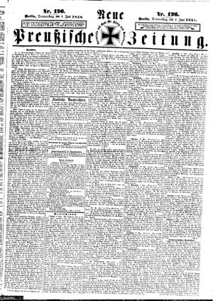 Neue preußische Zeitung vom 03.06.1858