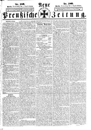Neue preußische Zeitung vom 05.08.1858