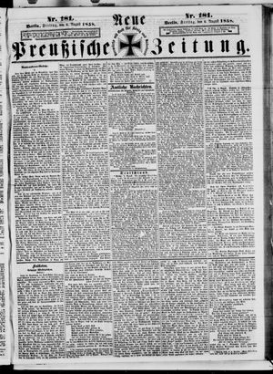 Neue preußische Zeitung vom 06.08.1858