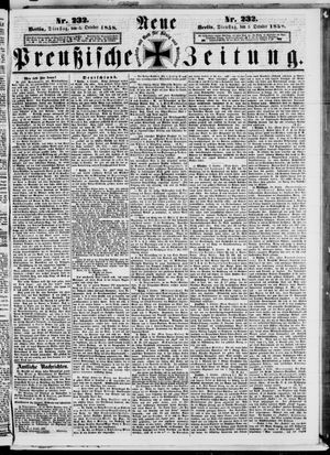Neue preußische Zeitung vom 05.10.1858