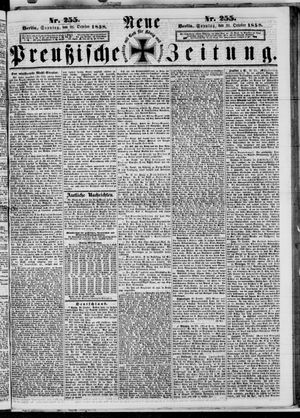 Neue preußische Zeitung vom 31.10.1858