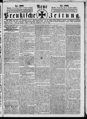 Neue preußische Zeitung vom 16.12.1858