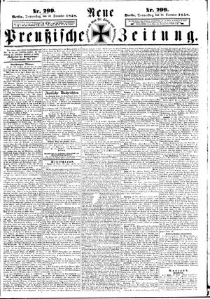 Neue preußische Zeitung vom 23.12.1858