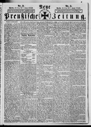 Neue preußische Zeitung vom 07.01.1859