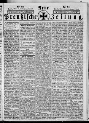 Neue preußische Zeitung on Jan 26, 1859