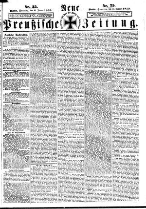 Neue preußische Zeitung vom 30.01.1859