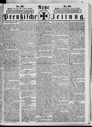 Neue preußische Zeitung vom 08.02.1859