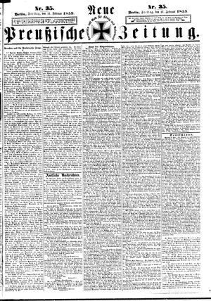 Neue preußische Zeitung vom 11.02.1859