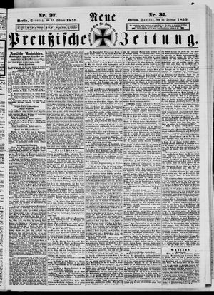 Neue preußische Zeitung vom 13.02.1859