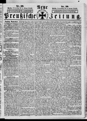 Neue preußische Zeitung vom 24.02.1859