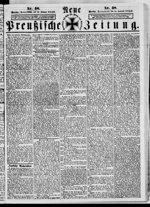 Neue preußische Zeitung vom 26.02.1859