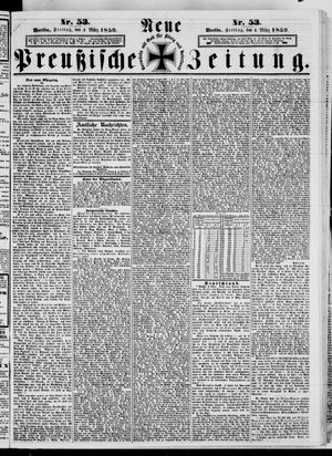 Neue preußische Zeitung vom 04.03.1859
