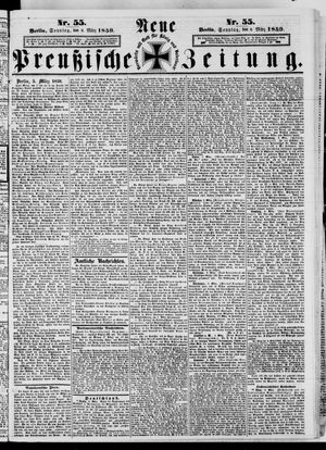 Neue preußische Zeitung vom 06.03.1859