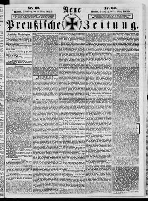 Neue preußische Zeitung vom 15.03.1859