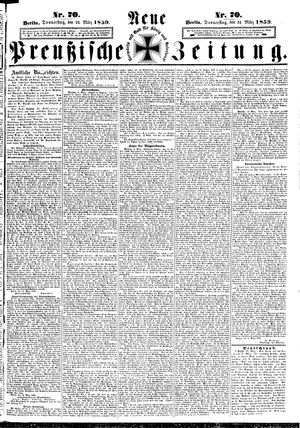 Neue preußische Zeitung vom 24.03.1859