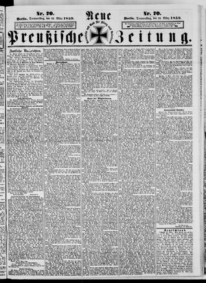 Neue preußische Zeitung vom 24.03.1859