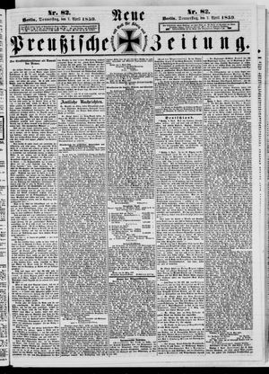 Neue preußische Zeitung vom 07.04.1859