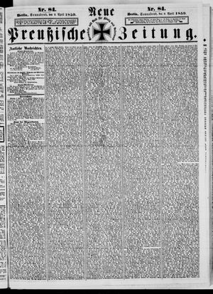 Neue preußische Zeitung vom 09.04.1859