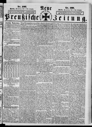 Neue preußische Zeitung vom 08.05.1859