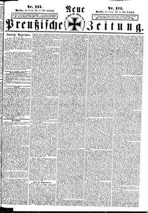 Neue preußische Zeitung vom 13.05.1859