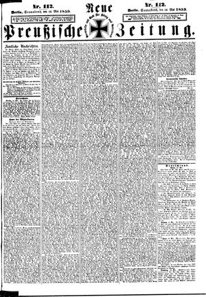 Neue preußische Zeitung vom 14.05.1859