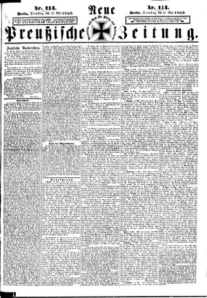 Neue preußische Zeitung vom 17.05.1859